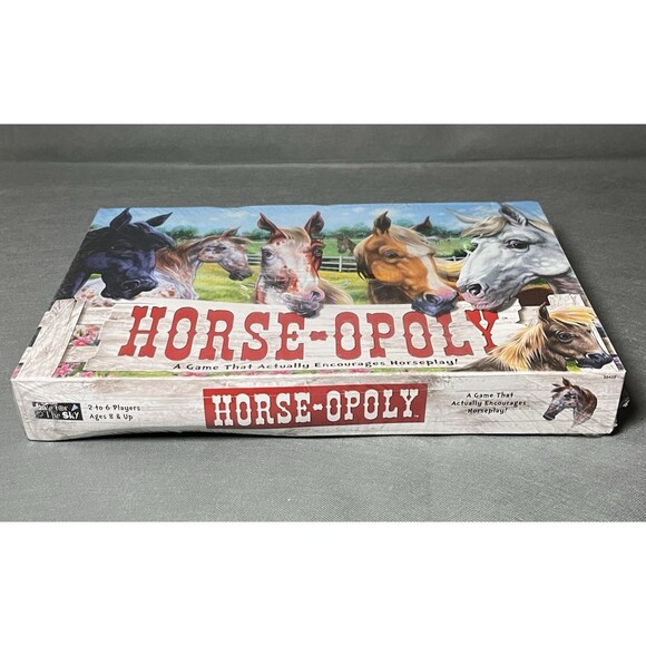 Horse-Opoly Board Game by Late For The Sky NEW-SEALED Horseopoly-Monopoly Game - Picture 6 of 9